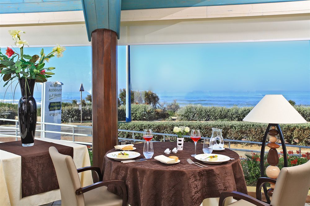 Hotellerie Les Brisants , Restaurant J M Perochon Brétignolles-sur-Mer Exterior foto